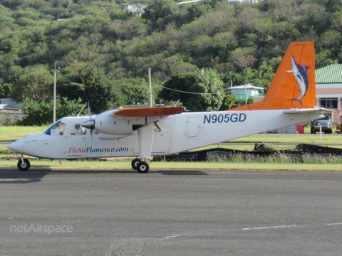 Air Flamenco Britten-Norman BN-2A-9 Islander (N905GD) at  Culebra - Benjamin Rivera Noriega, Puerto Rico