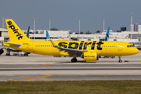 Spirit Airlines Airbus A320-271N (N905NK) at  Ft. Lauderdale - International, United States