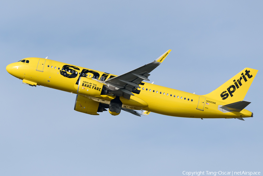 Spirit Airlines Airbus A320-271N (N905NK) | Photo 544368