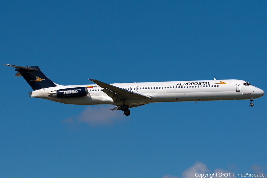 Aeropostal McDonnell Douglas MD-82 (N905TA) | Photo 214616