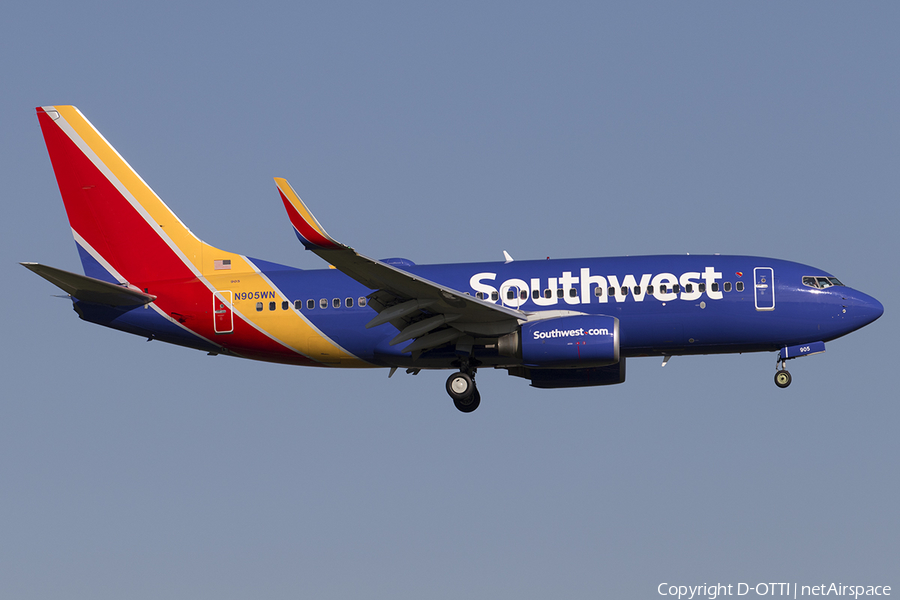 Southwest Airlines Boeing 737-7H4 (N905WN) | Photo 535769