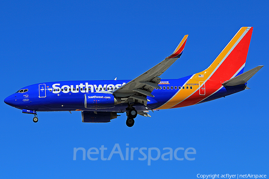 Southwest Airlines Boeing 737-7H4 (N905WN) | Photo 171419