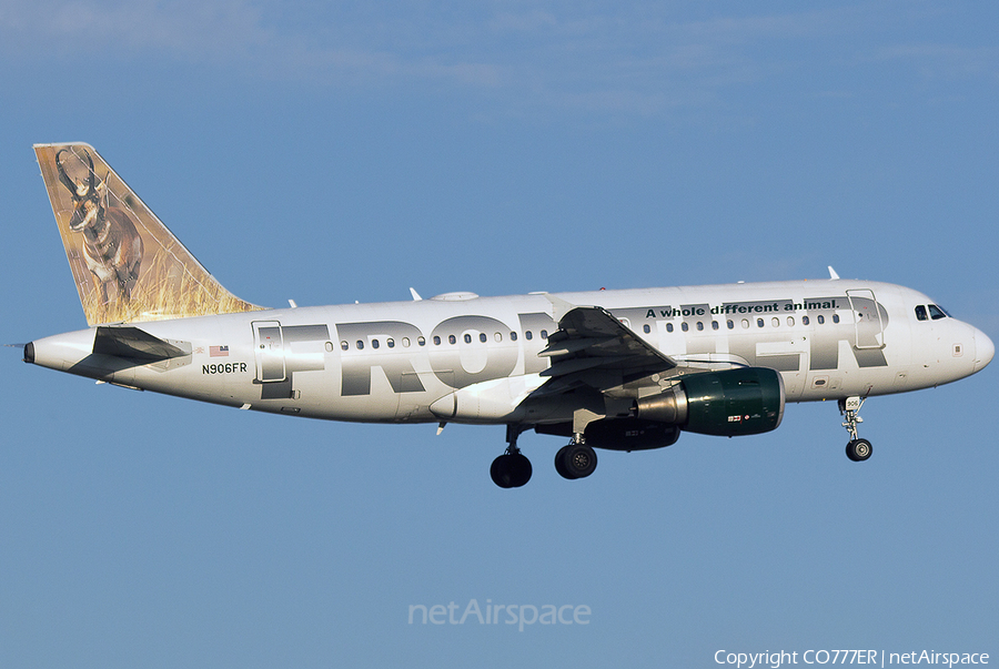 Frontier Airlines Airbus A319-111 (N906FR) | Photo 3903