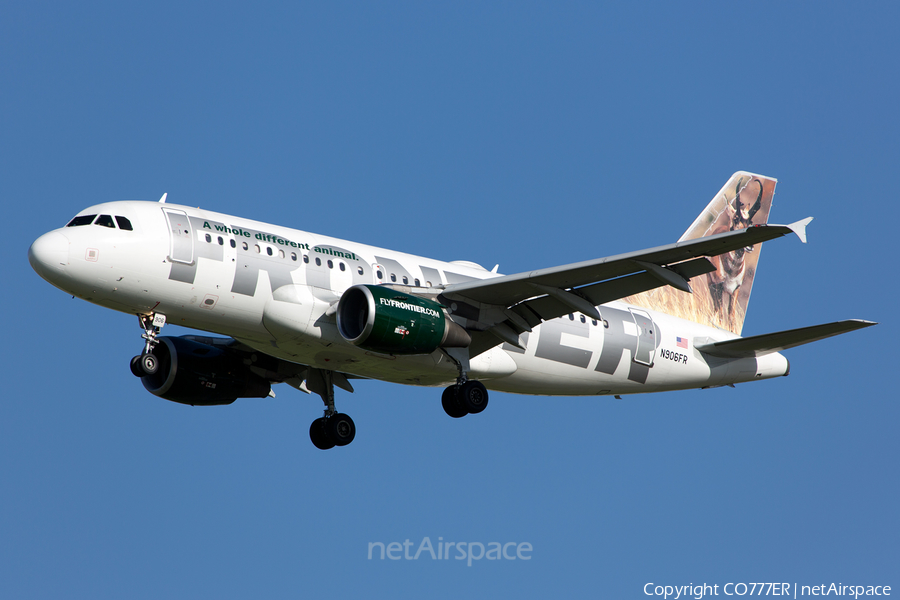 Frontier Airlines Airbus A319-111 (N906FR) | Photo 75004