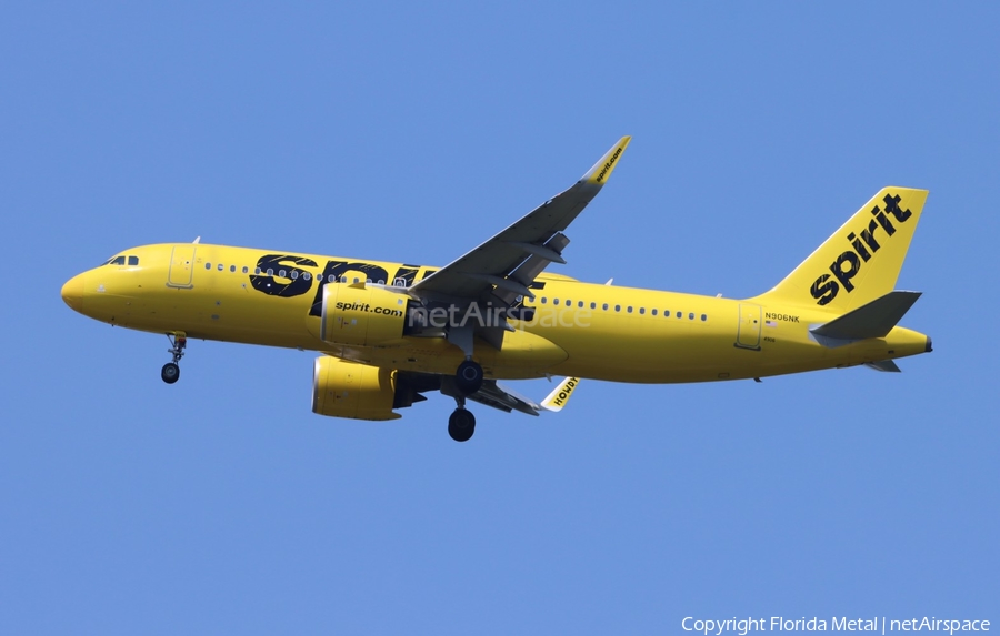 Spirit Airlines Airbus A320-271N (N906NK) | Photo 674597