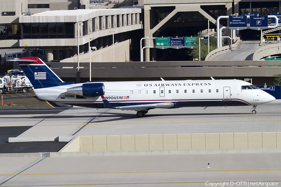 US Airways Express (SkyWest Airlines) Bombardier CRJ-200LR (N906SW) | Photo 461836