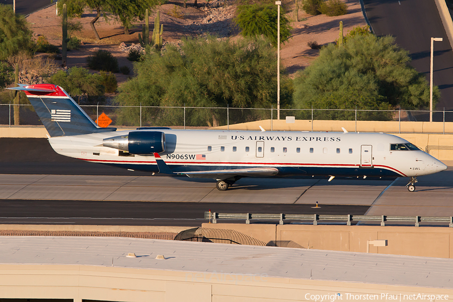 US Airways Express (SkyWest Airlines) Bombardier CRJ-200LR (N906SW) | Photo 88331
