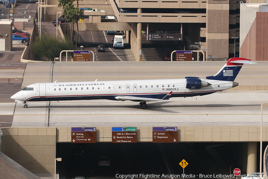 US Airways Express (Mesa Airlines) Bombardier CRJ-900ER (N907FJ) | Photo 150701