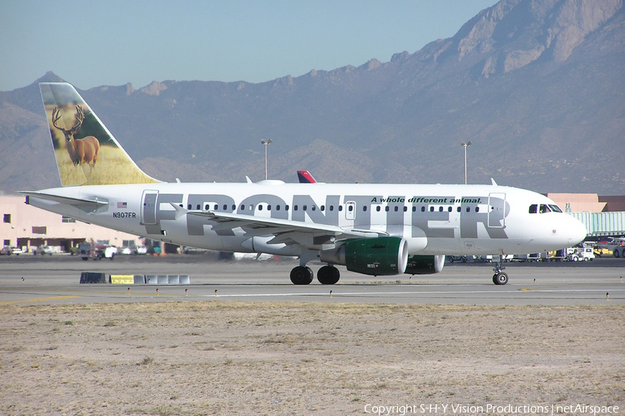 Frontier Airlines Airbus A319-111 (N907FR) | Photo 499