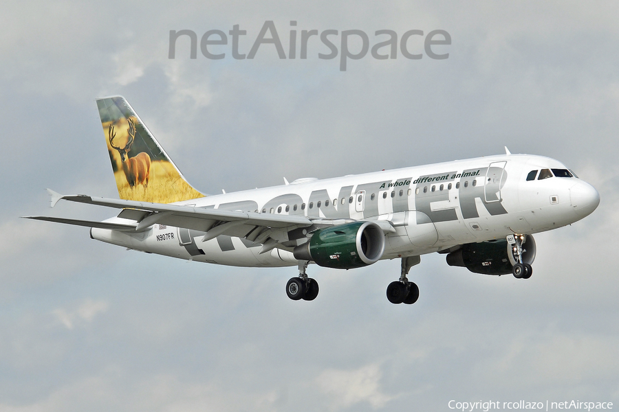 Frontier Airlines Airbus A319-111 (N907FR) | Photo 8768