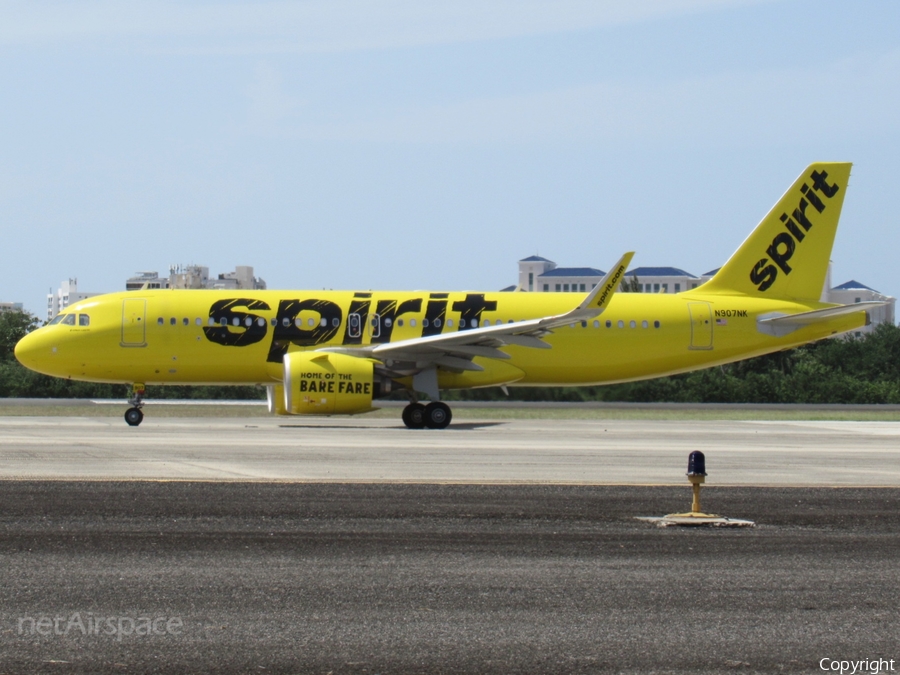 Spirit Airlines Airbus A320-271N (N907NK) | Photo 384424
