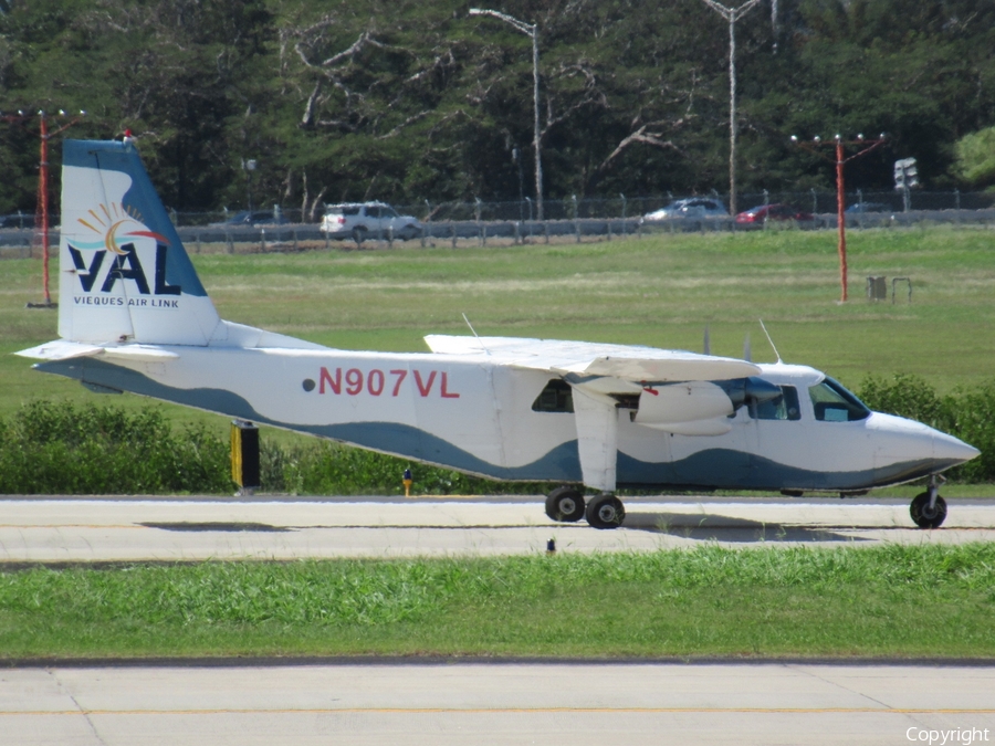 VAL - Vieques Air Link Britten-Norman BN-2A-9 Islander (N907VL) | Photo 293009