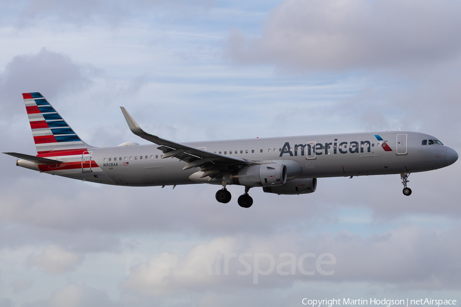 American Airlines Airbus A321-231 (N908AA) | Photo 608941