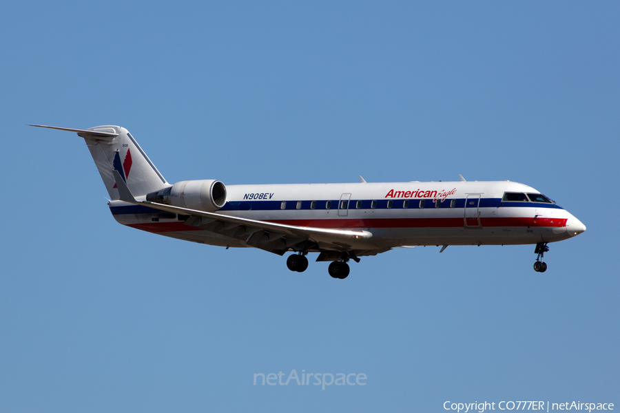 American Eagle (ExpressJet Airlines) Bombardier CRJ-200ER (N908EV) | Photo 62429
