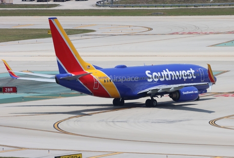 Southwest Airlines Boeing 737-7H4 (N908WN) at  Ft. Lauderdale - International, United States