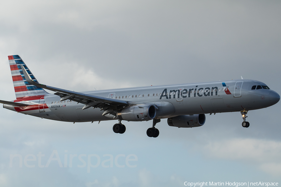 American Airlines Airbus A321-231 (N909AM) | Photo 258105