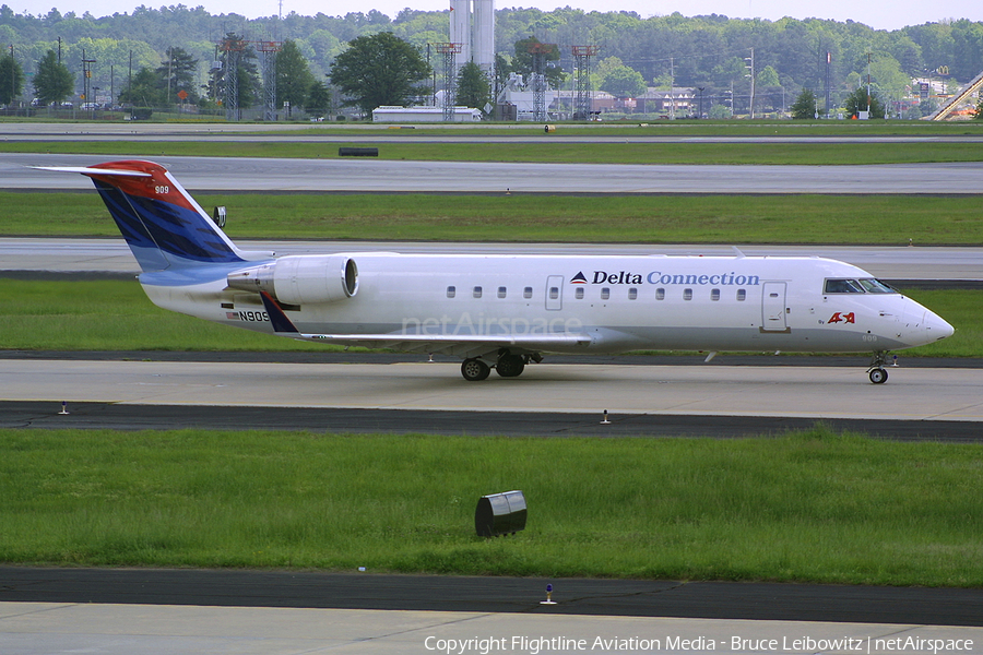 Delta Connection (Atlantic Southeast Airlines) Bombardier CRJ-200ER (N909EV) | Photo 186047
