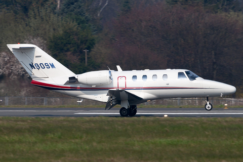 (Private) Cessna 525 CitationJet (N909M) at  Hamburg - Fuhlsbuettel (Helmut Schmidt), Germany