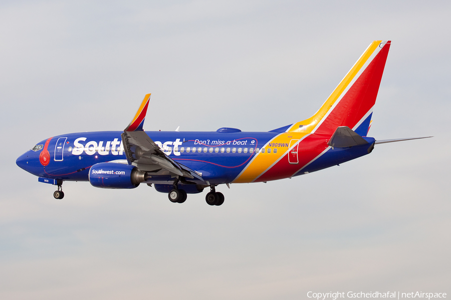 Southwest Airlines Boeing 737-7H4 (N909WN) | Photo 67227