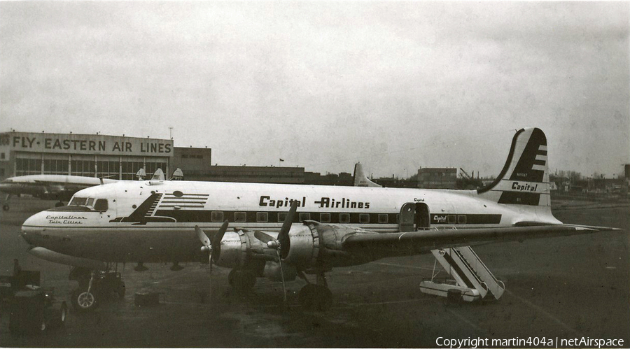 Capital Airlines (USA) Douglas DC-4 (N91067) | Photo 8542