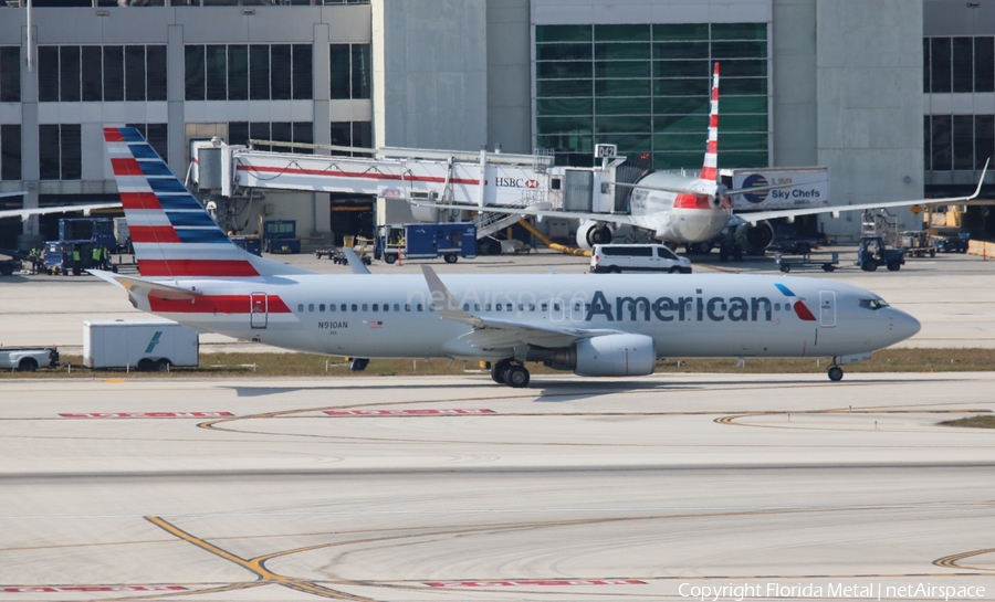 American Airlines Boeing 737-823 (N910AN) | Photo 320334
