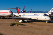 Delta Air Lines Boeing 717-231 (N910AT) at  Victorville - Southern California Logistics, United States