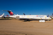 Delta Air Lines Boeing 717-231 (N910AT) at  Victorville - Southern California Logistics, United States