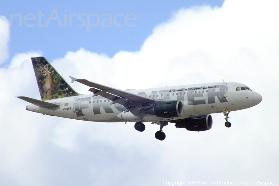 Frontier Airlines Airbus A319-111 (N910FR) | Photo 24150