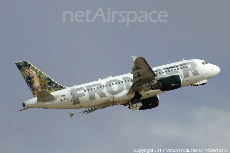 Frontier Airlines Airbus A319-111 (N910FR) | Photo 24156