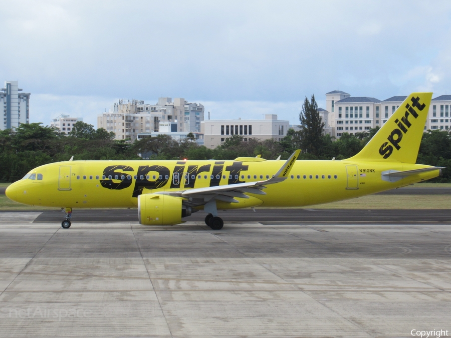 Spirit Airlines Airbus A320-271N (N910NK) | Photo 503681