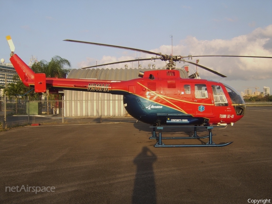 Aviane Air Ambulance MBB Bo 105C (N911AK) | Photo 461764
