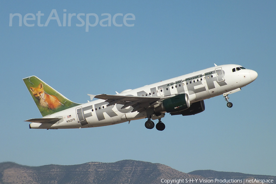 Frontier Airlines Airbus A319-111 (N912FR) | Photo 27379