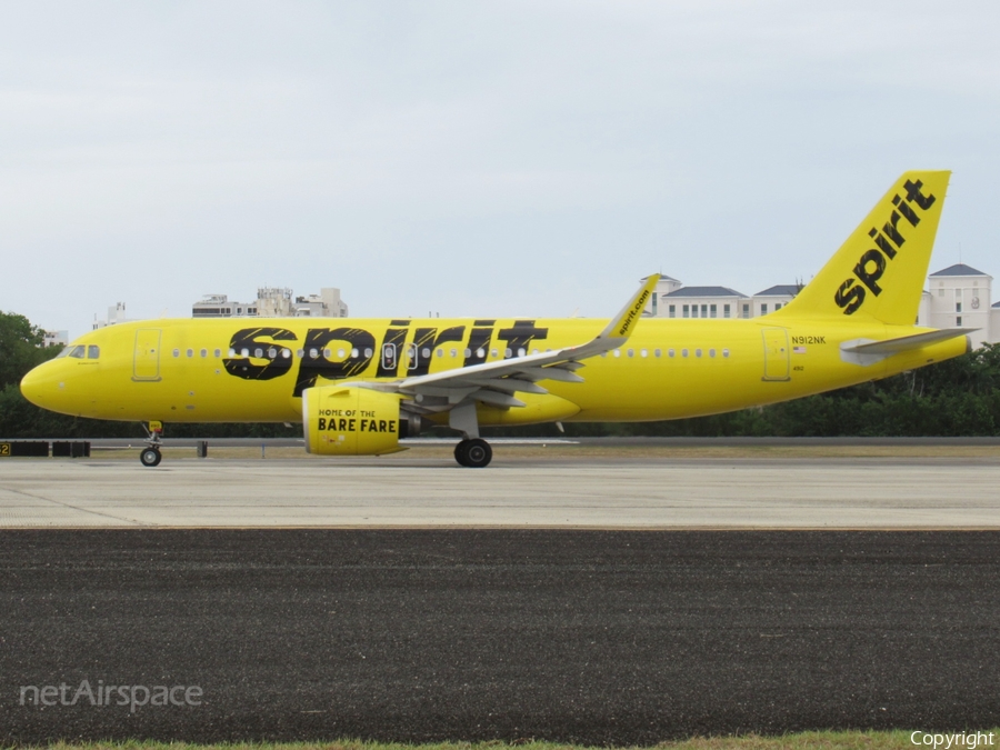 Spirit Airlines Airbus A320-271N (N912NK) | Photo 446920