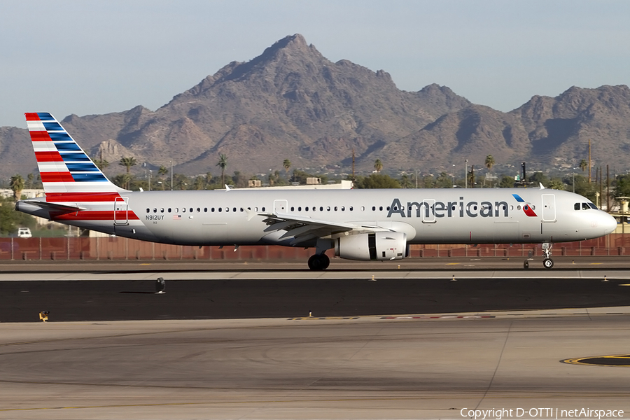 American Airlines Airbus A321-231 (N912UY) | Photo 461513