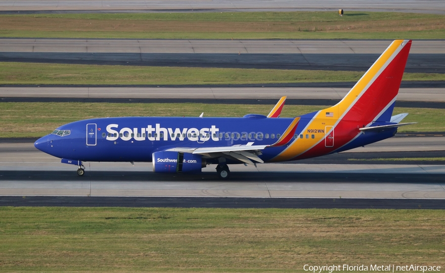Southwest Airlines Boeing 737-7H4 (N912WN) | Photo 320444