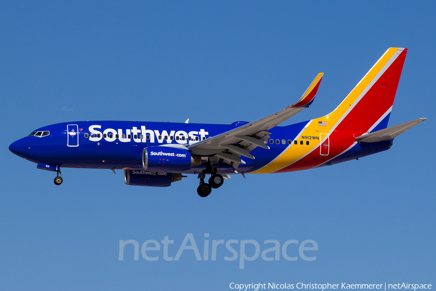 Southwest Airlines Boeing 737-7H4 (N912WN) | Photo 127274