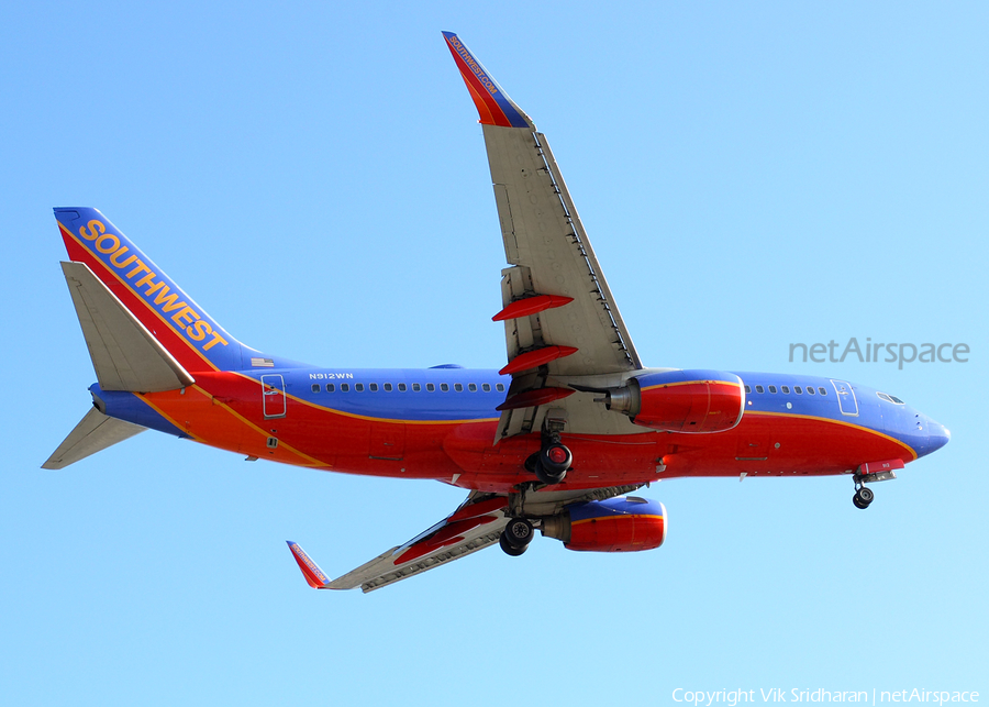 Southwest Airlines Boeing 737-7H4 (N912WN) | Photo 20837