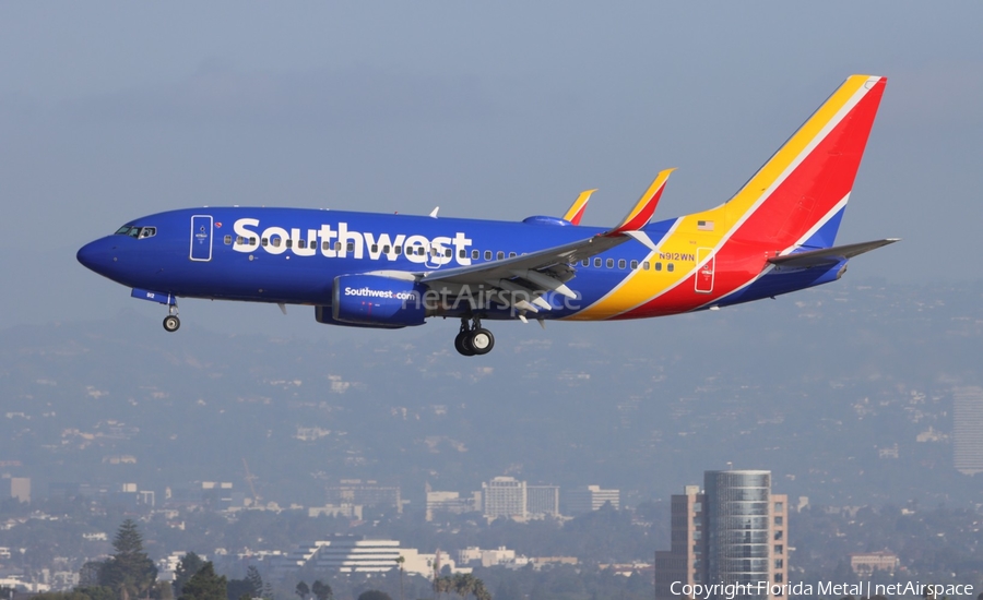 Southwest Airlines Boeing 737-7H4 (N912WN) | Photo 674662