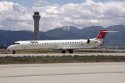 Northwest Airlink (Mesaba Airlines) Bombardier CRJ-900LR (N912XJ) at  Salt Lake City - International, United States