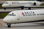 Delta Air Lines McDonnell Douglas MD-90-30 (N913DN) at  Atlanta - Hartsfield-Jackson International, United States