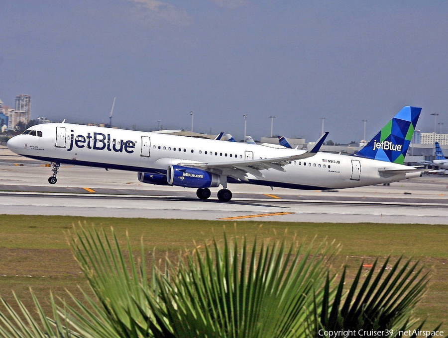 JetBlue Airways Airbus A321-231 (N913JB) | Photo 100869