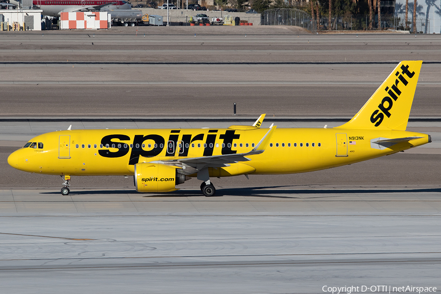 Spirit Airlines Airbus A320-271N (N913NK) | Photo 550045