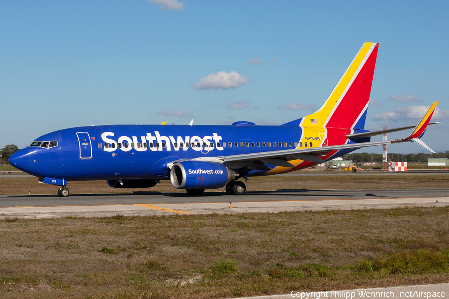 Southwest Airlines Boeing 737-7H4 (N913WN) | Photo 561979