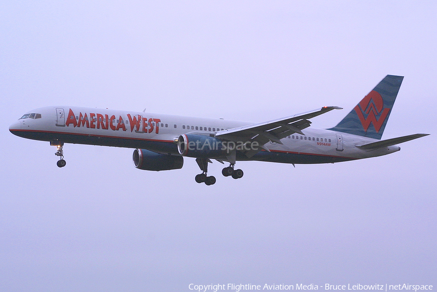 America West Airlines Boeing 757-225 (N914AW) | Photo 185870