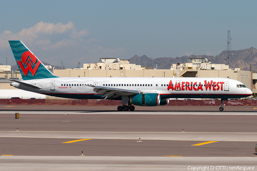 America West Airlines Boeing 757-225 (N914AW) | Photo 189156