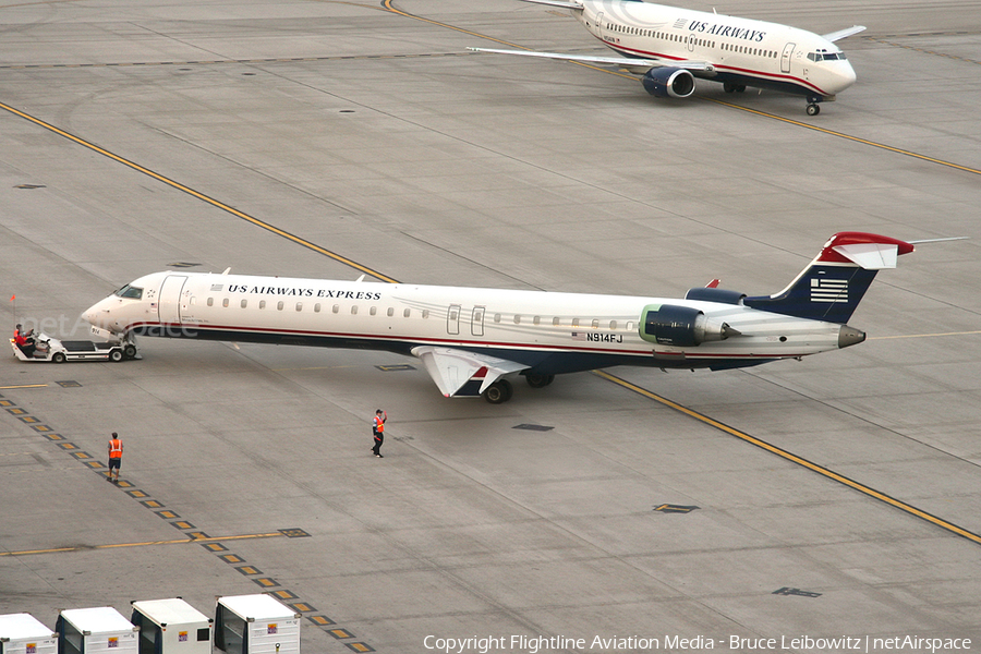 US Airways Express (Mesa Airlines) Bombardier CRJ-900ER (N914FJ) | Photo 151919