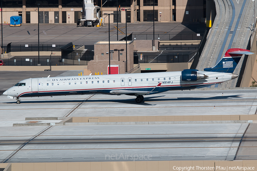 US Airways Express (Mesa Airlines) Bombardier CRJ-900ER (N914FJ) | Photo 61411
