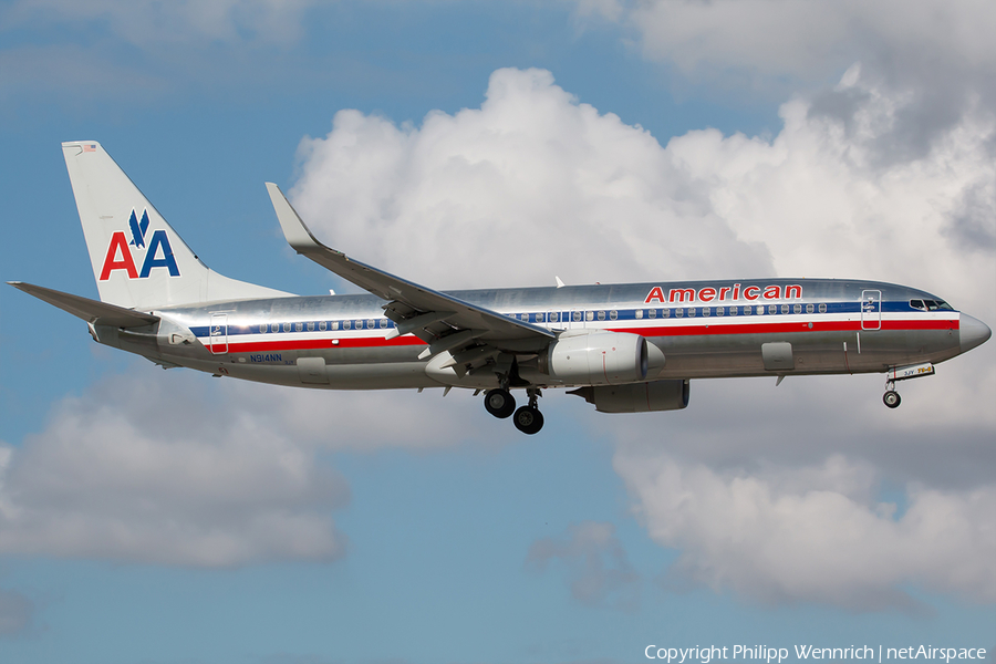 American Airlines Boeing 737-823 (N914NN) | Photo 137728