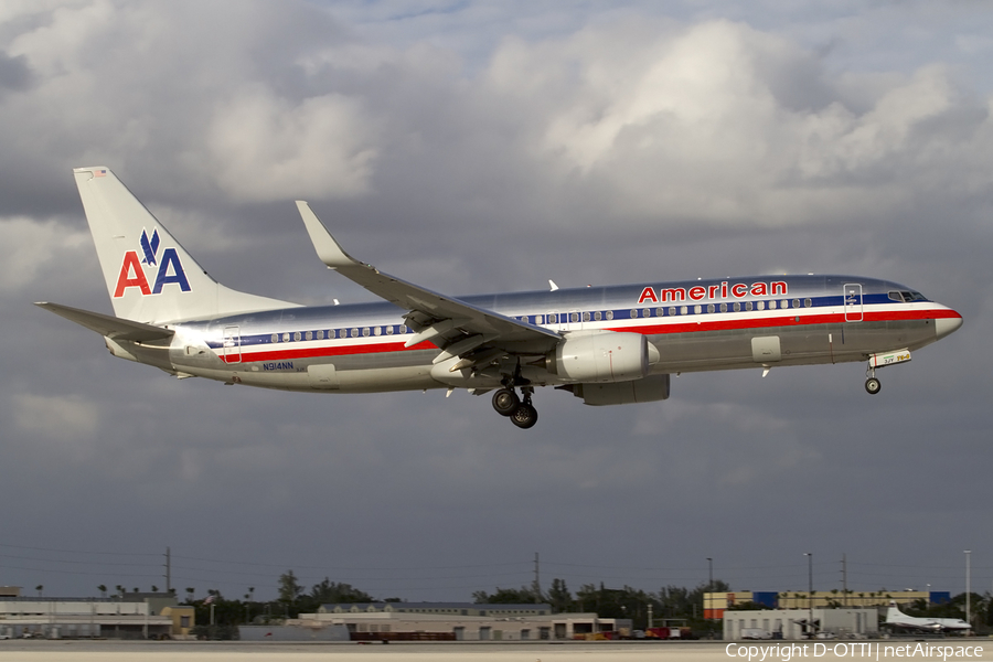 American Airlines Boeing 737-823 (N914NN) | Photo 422837