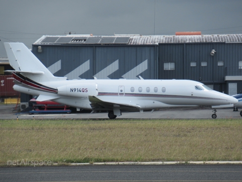 NetJets Cessna 680A Citation Latitude (N914QS) at  San Juan - Fernando Luis Ribas Dominicci (Isla Grande), Puerto Rico